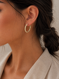 Zivèra Gouden Hoops | 14K Goldplated