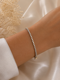 Zivèra Klassieke Tennisarmband met Kristallen | 14K Goldplated