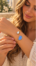 Zivèra Kedigözü & Aytaşı Cuff — 18K Goldplated | Handgemaakt